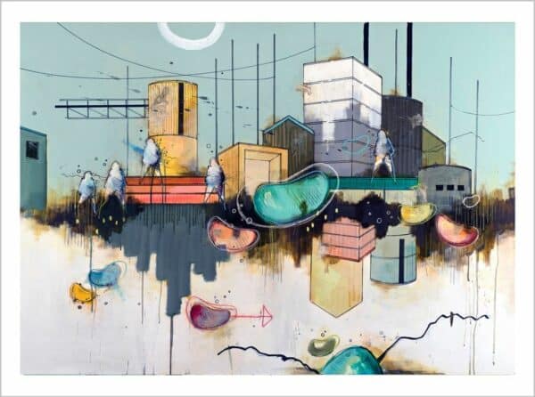 Skyline – Art Print – 50 x 70 cm (kun 30 stk.)
